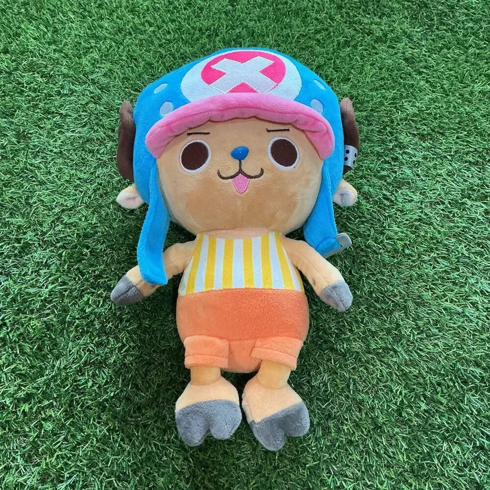 One Piece Tony Tony Chopper Plush 11” Blue Hat Anime Character Stuffed Toy